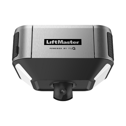 LiftMaster 84505R<br />
Secure View™ Ultra-Quiet Belt Drive Smart Opener with Camera and Dual LED Lighting